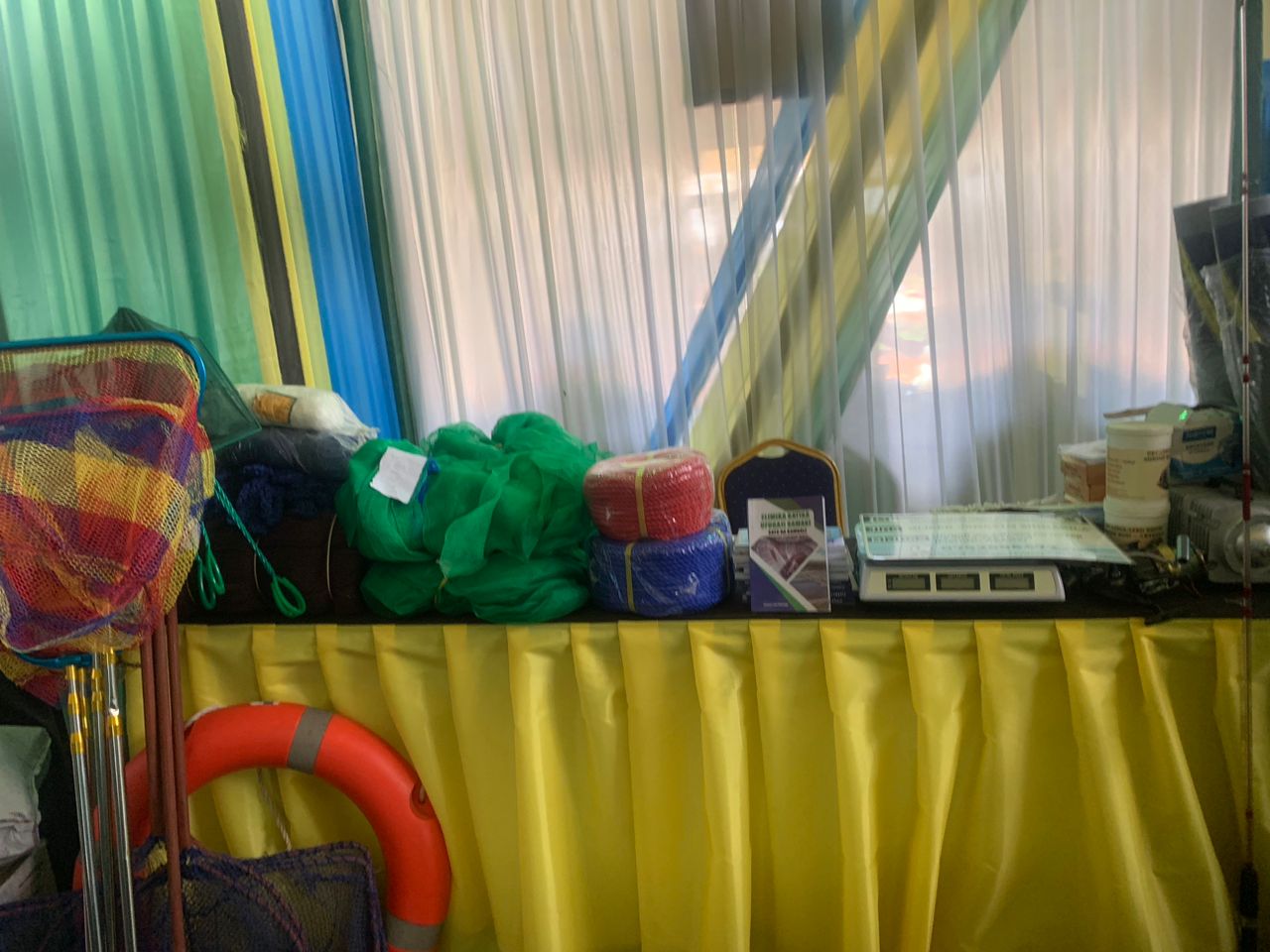 OVS Aqua Supplies team exhibition Tanzania